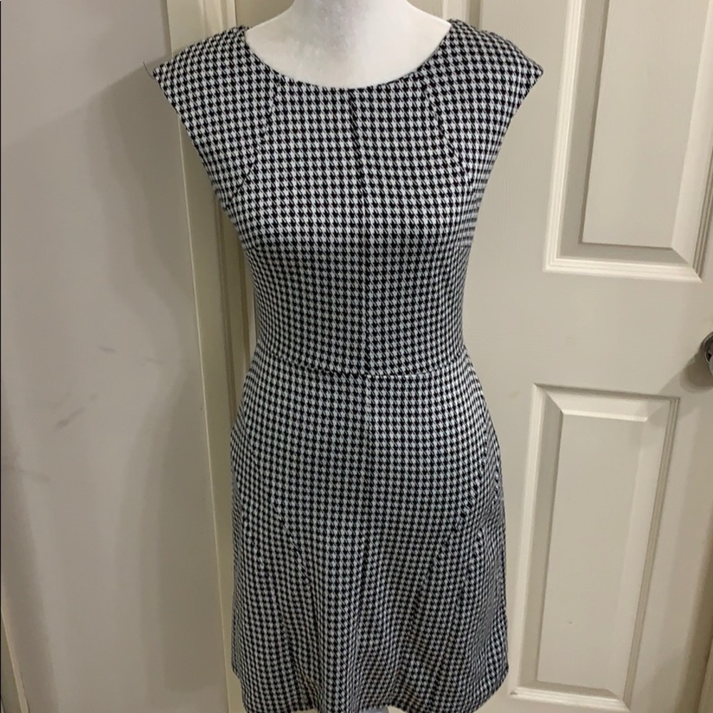 Cute Houndstooth Dress